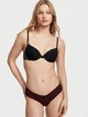 Безшовні трусики Victoria's Secret M чорні в сердечка - изображение 2