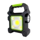 Ручной светодиодный аккумуляторный фонарь Hurry bolt HB 9707 LED с солнечной батареей JY258B FNRAKML (JY258B FNRAKML) ICL44 - изображение 1