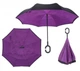 Парасолька зворотного складання UP-brella Фіолетовий (1044UPBRLLZNTC11) CLS55 - зображення 3
