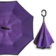 Парасолька зворотного складання UP-brella Фіолетовий (1044UPBRLLZNTC11) CLS55 - зображення 5