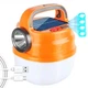 Светильник светодиодный подвесной фонарик аккумуляторный Hurry Bolt HB-V70 оранжевый - изображение 2