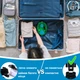 Полнолицевая панорамная X/S Kids (3-10лет) Снорклинг Маска для плаванья VelaSport 1.0 на все лицо с трубкой и клапаном с креплением для экшн камеры детские Green Turquoise - изображение 9
