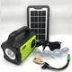 Многофункциональный Фонарь Лампа Solar lighting system GD-8076 |10000 mAh, 4 Лампы, FM, SD карта| - изображение 4