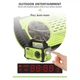 Многофункциональный Фонарь Лампа Solar lighting system GD-8076 |10000 mAh, 4 Лампы, FM, SD карта| - изображение 5