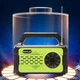 Многофункциональный Фонарь Лампа Solar lighting system GD-8076 |10000 mAh, 4 Лампы, FM, SD карта| - изображение 7