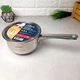 Ковш 1.6л из нержавеющей стали с крышкой с многослойным дном ARDESTO Gourmet - изображение 3