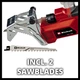 Аккумуляторная садовая пила Einhell X-Change GE-GS 18/150 Li - Solo (3408290) - изображение 8