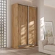 Шкаф-купе Viant Light1 ДСП/ДСП 1400х600x2400 мм Дуб тахо - изображение 1