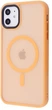 Чохол матовий WAVE Matte Insane Case with MagSafe для Apple iPhone 11 Orange - зображення 1