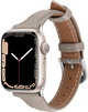 Pasek Spigen Cyrill Kajuk AMP05440 do Apple Watch Series 4/5/6/7/8/SE 40-41 mm Krem (8809811868593) - obraz 1