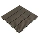 Композитная плитка Sticker Wall WPC уголь 30 х 30см х 2см (D) SW-00001713 - изображение 1