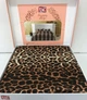 Постільна білизна TAC. Satin LEOPARD KAHVE-Сімейний - зображення 2