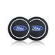 Силиконовый коврик в подстаканник с логотипом Ford комплект 2 штуки - изображение 2