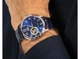 Мужские часы Orient RA-AG0011L10B Серебро\Синий Натуральная кожа - изображение 9