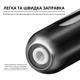 Дорожный компактный флакон-атомайзер Bodasan для духов с пульверизатором 5 мл Черный (YP-01) - изображение 5