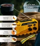 Радіоприймач Adler AD 1197 Польща Power Bank портативне заводне радіо з ліхтариком - зображення 11