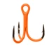 Крючок тройник Flagman F36 Orange UV №4 - изображение 1