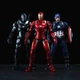 Фигурка Железный Человек, Марк 46, Мстители, Civil War Marvel. 17 См. На Подставке. Iron Man (299459) - изображение 3