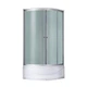 Гідромасажний бокс Lidz Tani SBM90x90.SAT.HIGH.FR, скло Frost 4 мм - изображение 9
