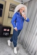 Fashions • Куртка трансформер женская Entony Fashions 70 электрик (№3503/а-бр-мк) - изображение 8