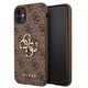 Etui Guess 4G Big Metal Logo do Apple iPhone 11 Brown (3666339006631) - obraz 1