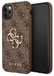 Etui Guess 4G Big Metal Logo do Apple iPhone 11 Pro Max Brown (3666339006648) - obraz 1