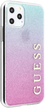 Панель Guess Glitter Gradient для Apple iPhone 11 Pro Max Рожево-синій (3700740469224) - зображення 4