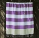 Пляжное полотенце Barine. Pestemal Journey Olive-Purple-90х165 - изображение 1
