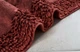 Коврик для ванной Arya. Tiffany бордовый-70х120 - изображение 4