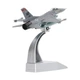 Модель літака винищувача F-16c Fighting Falcon метал масштаб 1:100 - зображення 10