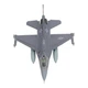 Модель літака винищувача F-16c Fighting Falcon метал масштаб 1:100 - зображення 12