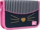 Пенал твердий HP-04 Kittycon сірий 20.5 х13 х 3.5 см YES - изображение 1