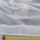 Вуаль тюль шифон точки мелкие, белая с утяжелителем, ш.260 (37126.010) - изображение 2