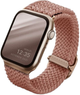 Ремінець Uniq Aspen Braided для Apple Watch Series 1/2/3/4/5/6/7/8/SE/SE2 42-45 мм Grapefruit Pink (8886463677117) - зображення 2