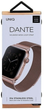 Ремінець Uniq Dante Stainless Steel для Apple Watch Series 1/2/3/4/5/6/7/8/SE/SE2 38-41 мм Rose Gold (8886463669693) - зображення 4