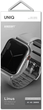 Ремінець Uniq Linus Airosoft Silicone для Apple Watch Series 1/2/3/4/5/6/7/8/SE/SE2 38-41 мм Chalk Grey (8886463680872) - зображення 2