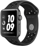 Pasek Apple Nike Sport Brand MX8E2AM/A do Apple Watch Series 1/2/3/4/5/6/7/8/SE/SE2/Ultra 42-45 mm Antracytowo-Czarny (190199377837) - obraz 3