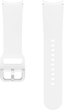 Pasek Samsung Sport Band (S/M) ET-SFR90SWEGEU do Galaxy Watch 4/5 20 mm Biały (8806094549423) - obraz 1