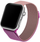 Ремінець Beline Steel для Apple Watch Series 1/2/3/4/5/6/7/8/SE/SE2 38-41 мм Pink-Purple (5904422912567) - зображення 1