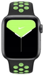 Ремінець Apple Nike Sport Brand MXQW2FE/A для Apple Watch Series 1/2/3/4/5/6/7/8/SE/SE 2 38-41 мм Black/Lime (190199572959) - зображення 2