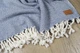 Плед-накидка Barine. Wool Basket indigo-120х175 - изображение 3