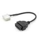 Діагностичний перехідник OBD2 Tesla 20 pin для під'єднання діагностики до авто Tesla (20pin - 16pin) - изображение 3