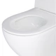 Унитаз подвесной Qtap Jay безободковый Ultra Quiet с сиденьем Soft-close QT07335177W - изображение 6