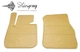 Килимки в салон BMW 3 F30 2011-2019 Гумові Бежеві Передні Stingrey (БМВ 3) - зображення 1
