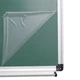 Доска UkrBoards комби мел- маркер 3 поверхности 100х225 см (UB100x225GW-3) - изображение 6