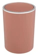Ведро с поворотной крышкой Wenko Inca Old Pink, 5л, Ø 18,5х25,5 см., розовый - изображение 1