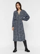 Платье-рубашка Oversize с принтом Vero Moda Синее 11432 L (46) - изображение 1