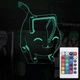 Акриловый светильник-ночник с пультом 16 цветов Chainsaw Man 2 tty-n002296 - изображение 1
