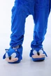Тапочки Кигуруми Игрушки Еж Соник Kigurumi Домашние Плюшевые Детские Для Девочки Синий 27-34 (3090/1) - изображение 2