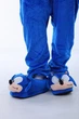 Тапочки Кигуруми Игрушки Еж Соник Kigurumi Домашние Плюшевые Детские Для Девочки Синий 27-34 (3090/1) - изображение 3